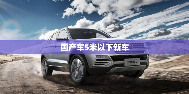 国产车5米以下新车
