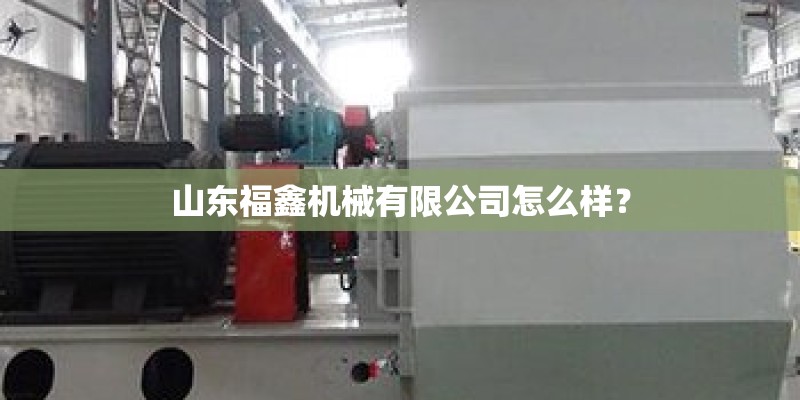山东福鑫机械有限公司怎么样？