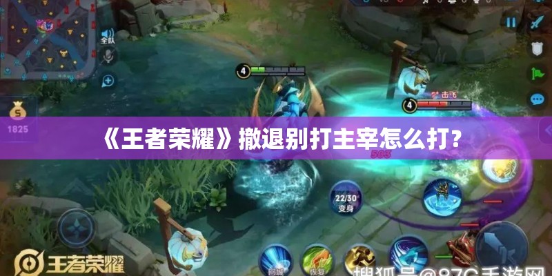 《王者荣耀》撤退别打主宰怎么打？