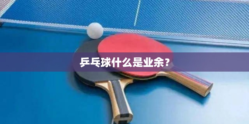 乒乓球什么是业余? 乒乓球什么是业余?