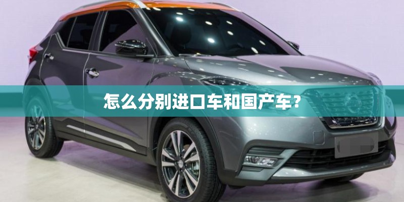 怎么分别进口车和国产车? 怎么分别进口车和国产车?