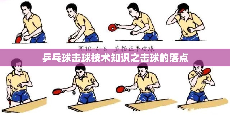 乒乓球击球技术知识之击球的落点 乒乓球击球技术知识之击球的落点