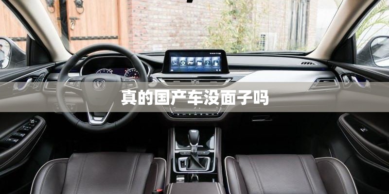 真的国产车没面子吗 真的国产车没面子吗