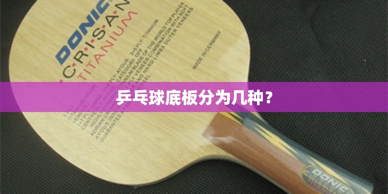 乒乓球底板分为几种? 乒乓球底板分为几种?