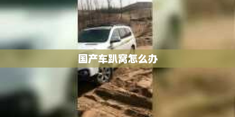 国产车趴窝怎么办