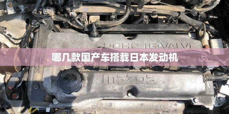 哪几款国产车搭载日本发动机