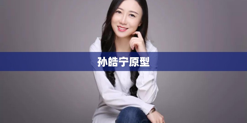 孙皓宁原型 孙皓宁原型