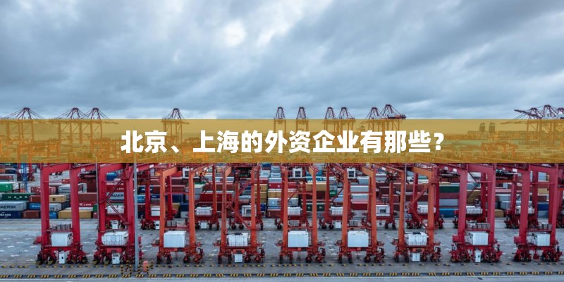 北京、上海的外资企业有那些？